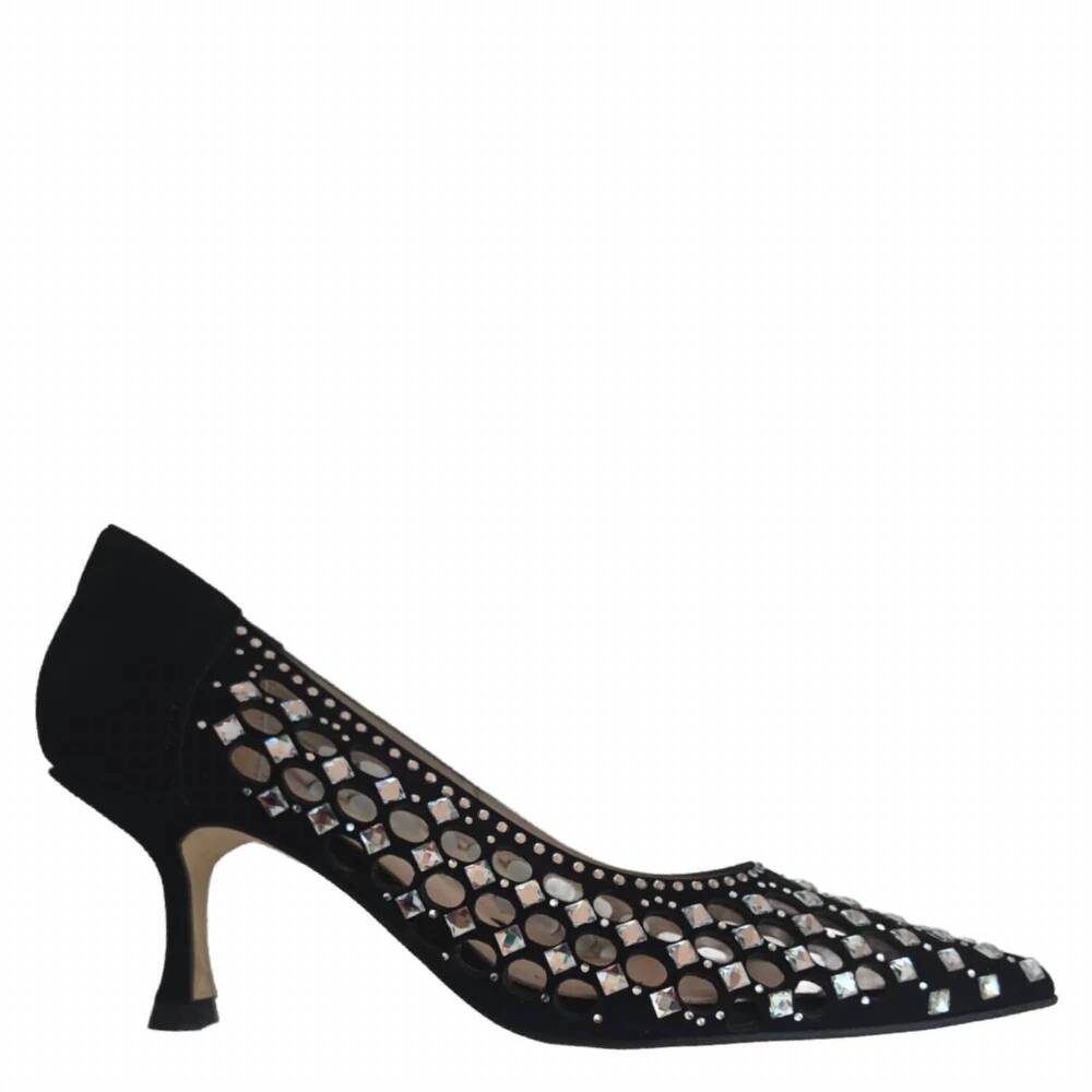 NEW PEDRO ANTON women's ante heels in black